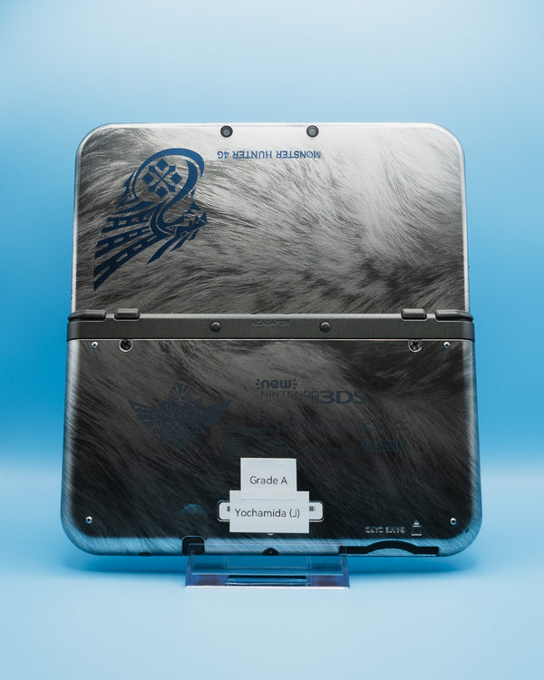 New 3DS XL Limited Edition Monster Hunter Grey - Grade A