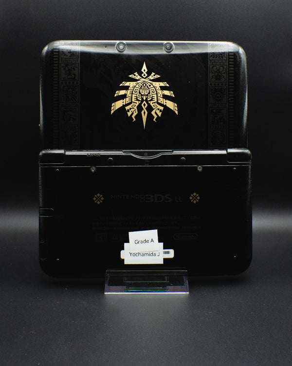 3DS XL Édition Limitée Monster Hunter Noir - Grade A