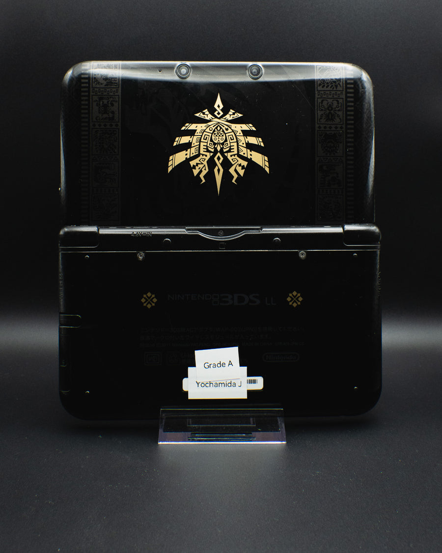 3DS XL Édition Limitée Monster Hunter Noir - Grade A