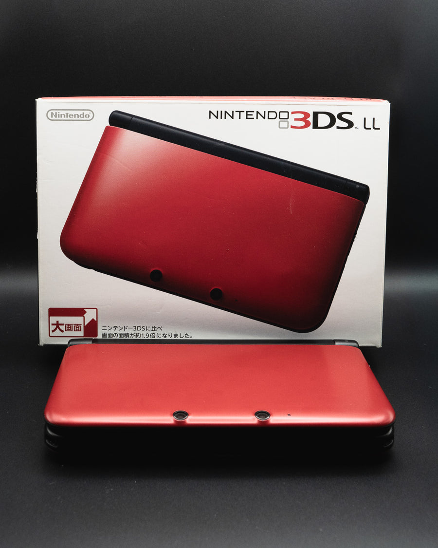 3DS XL Rouge avec Boîte d'Origine - Grade S