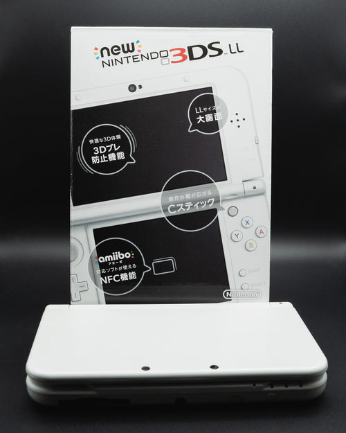 New 3DS XL Blanc avec Boîte d'Origine - Grade A