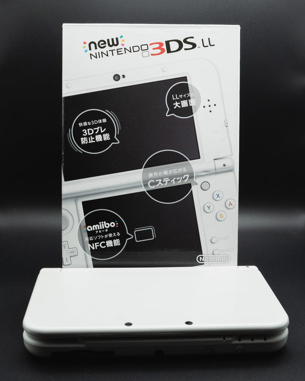 New 3DS XL Blanc avec Boîte d'Origine - Grade A