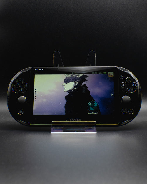 PS Vita Slim Noir Grade A reconditionnée par Yochamida — vue de face