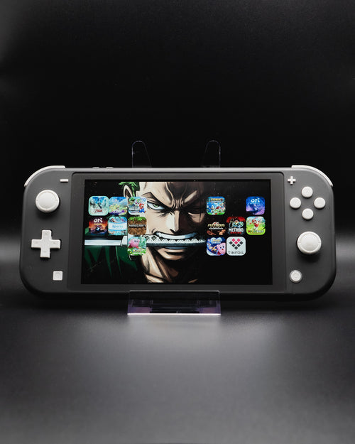 Switch Lite Grise Grade A moddée par Yochamida — vue de face